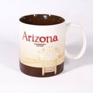 NWOT Starbucks 2009 Collector's Series Global Icon Arizona Ceramic Mug 16oz